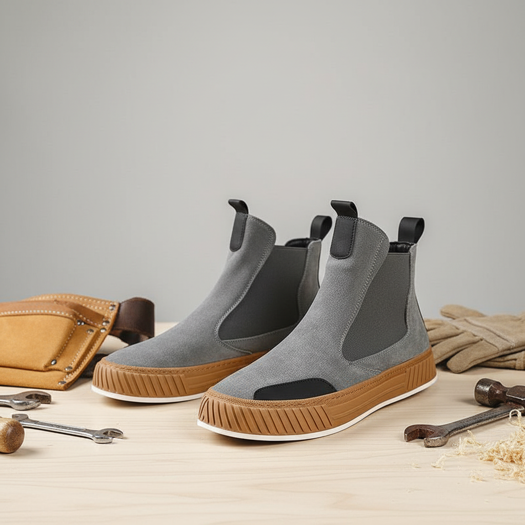 Thick Bottom Work Shoes Youth Booties