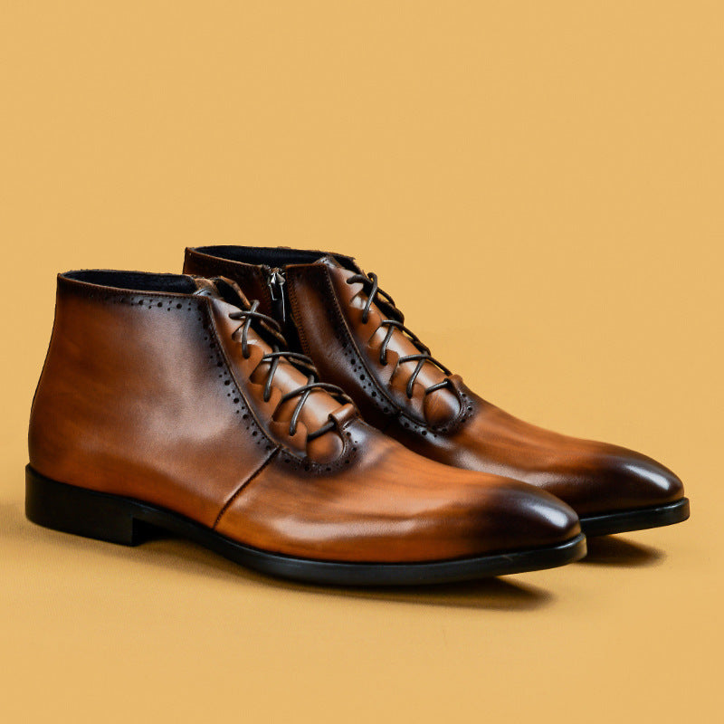 British Business Vintage Goodyear Men's Boots