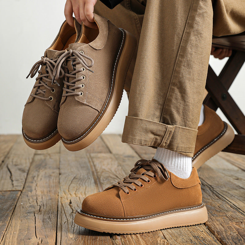 Suede Workwear Shoes For Men