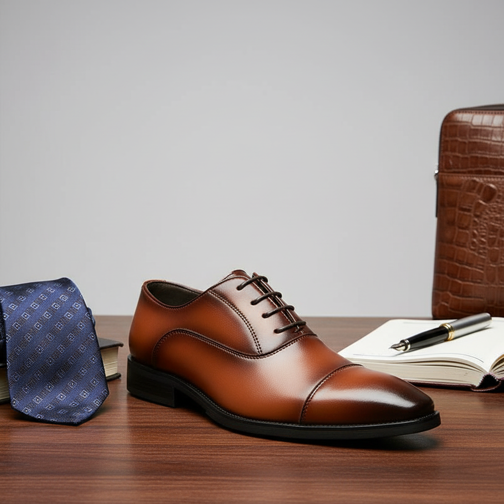 New Height Increasing Insole Business Formal Wear Soft Bottom Oxford Shoes